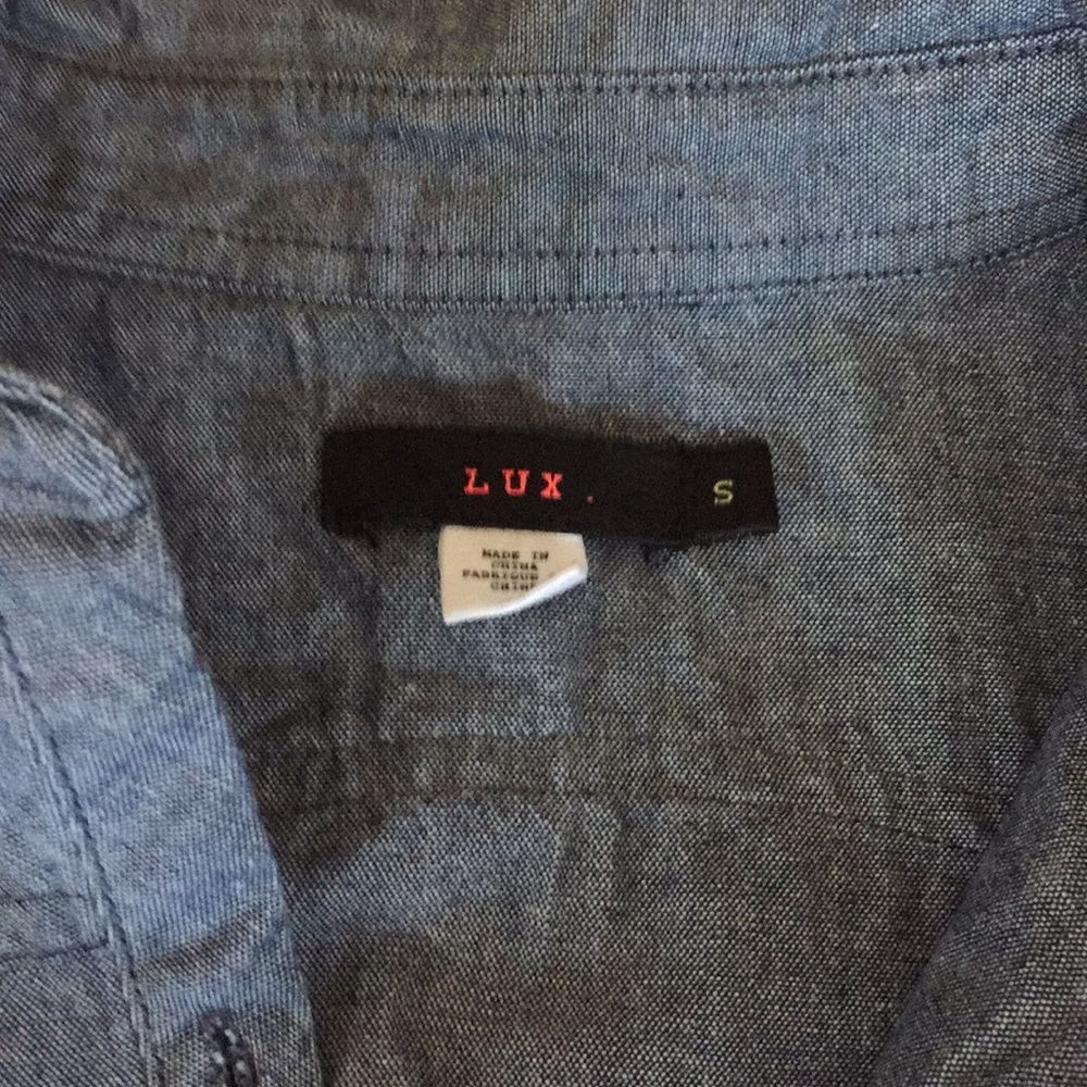 Lux Jean dress size S with belt HP 08/12/21! Comfy - Picture 4 of 4